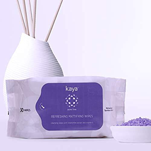 Kaya-Refreshing-Mattifying-Wipes-Vitamin-E-Chamomile-Extracts-Face-Wipes-Cleansing-Wipes-For-Acne-Prone-Skin-30-Wipes