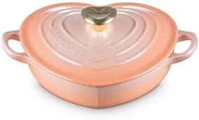 Le Creuset Enameled Cast Iron Traditional Shallow Heart Cocotte, ...