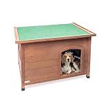 AqpetFriends Baita Cuccia in Legno da Esterno per Cani con...