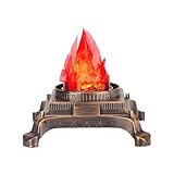 Aplicación polivalente: cree escenarios memorables con este creador de ambientes festivos, con efecto de hoguera y iluminación que mejora el estado de ánimo, diseñado para la decoración de fiestas navideñas.
