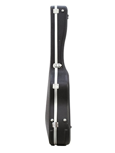 Set de 2 x plastique Cases lokker pour guitare western en plastique ABS, verrouillable, noir – Guitare Guitare/Case – Valise klangbeisser - Les Beatles, Paul McCartney, John Lennon, RIngo Starr, George Harrison Set de 2 x plastique Cases lokker pour guitare western en plastique ABS, verrouillable, noir – Guitare Guitare/Case – Valise klangbeisser – Image 3