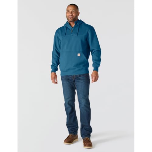 Image of Carhartt Men's Big & Tall Rain Defender Paxton Heavyweight Hooded Sweatshirt