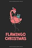  Notizbuch ca A5 Kariert 120 Seiten Geschenkidee: Flamingo Kostüm Weihnachten Geschenkidee Flamingoliebhaber