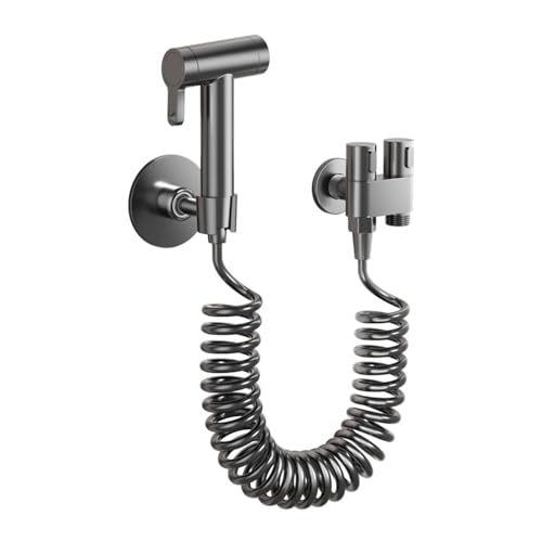 Grifo bidet para WC con control dual y 2 modos de chorro gris 2