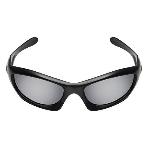 Mryok Polarized Replacement Lenses For Oakley Monster Dog - Silver Titanium #TOP1