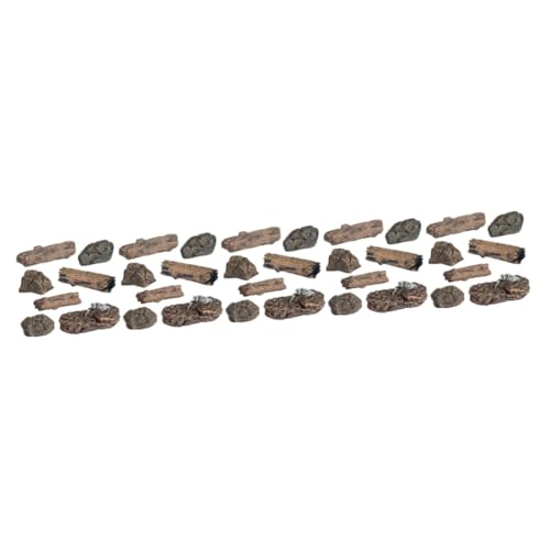 Miniature tree stump et accessoires de DIY de precision pour maquette durable - 2
