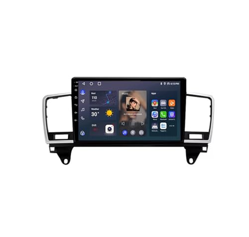 Autoradio 2 Din Android 12 pour Mercedes Benz Classe M W166 ML 2011-2015 Écran 9 Pouces