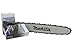 Produktbild MAKITA Schwert 3/8" 35 cm 1,1 mm + 2 HM Sägeketten für MAKITA DUC353 UC3510A UC3520A UC3541A EA3200S35A EA3201S35A