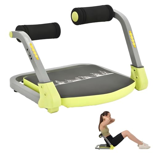 HOTSWEAT Ab Machine Sit Up Exercise Equipment Ab Workout Equipment with 3 Adjustable Resistance Ab Trainer for Stomach Workout with 330 LBS Weight Capacity Foldable Ab Crunch Machine for Home Gym