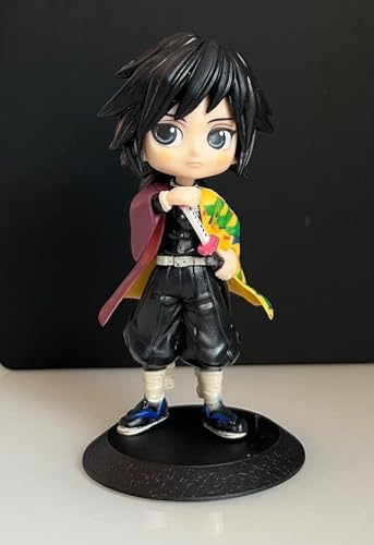 Image of Giyu Tomioka Action Figure- Miniature Toy Figure (Doll) Special Edition for Car Dashboard, Decoration, Cake, Office Desk & Study Table (Pack of 1)