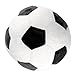 STOBOK Peluche Palloni da Calcio Soffici Farcito Sfera di Calcio Cuscino 23 Centimetri Nero Coppa del Mondo Giocattolo per I Bambini del Ragazzo del Bambino del Cuscino di Tiro Cuscino