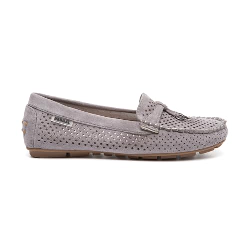 Image of Bernal Women's Non-Slip Penny Loafers - All-Day Comfort Flat Driving Shoes for Work Office & Casual Walking