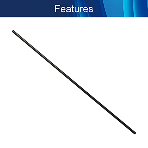 Image of Jutagoss Carbon Fiber Rod 3mm Craft Matte Pole Length 200mm 7.8 Inch Round Carbon Fiber Wing Tube for RC Airplane DIY Craft 5Pcs