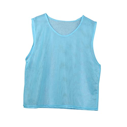 Milisten 18 Pcs Team Practice Vests Mesh Football Vests Blank Training Jersey Gym Pinnies Running Vest - Image 3