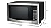 Emerson 1.2 Cu. Ft. Microwave Oven with Inverter, Timer & LED Display, 1000W, 10 Power Levels, 8 Pre-Programmed Settings, Removable Glass Turntable with Child Safe Lock, MWI1212SS, Stainless Steel