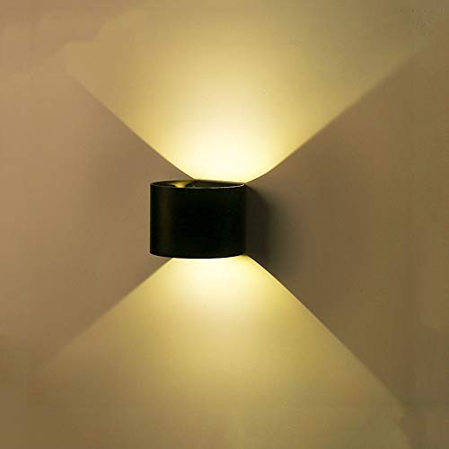 Lampe murale extérieure étanche LED moderne pour mur de jardin