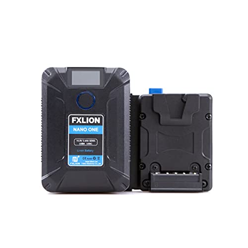 FXLION V-Mount Plate Nano L2S Gives You The Possibility to Put Two Nano ONE or Nano Two Batteries on