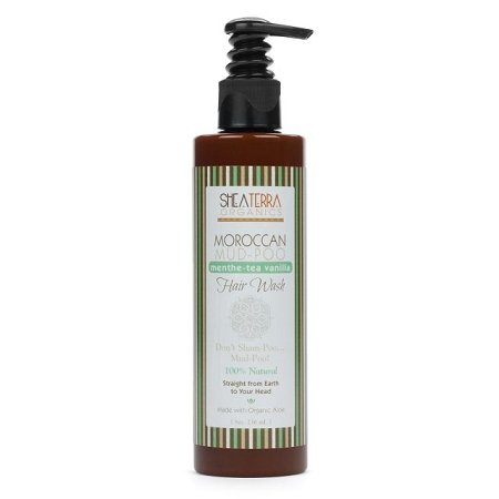 Shea Terra - Hair Wash Moroccan Mud-poo Menthe Tea Vanilla