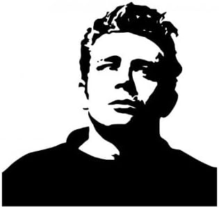 Graz Design Sticker Mural Avec Citation De James Dean Portrait Autocollants Film De Stickers Star Hollywood 1t090 Couleur Noir Mat Hauteur 35 Cm Amazon Fr Bricolage