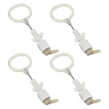 VICASKY 4 Stück Ersatz Ölpumpen für Elektrische Kettensäge Manuelle Kettensägenölpumpe Einstellbare Durchflussregulierung Staubgeschütztes Ersatzteil für Baumschnitt und