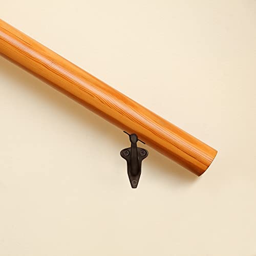 Design House 182014 Standard Handrail Bracket, Pack of 5, Steel and Zinc Construction, Oil Rubbed Bronze by Design House - Image 4