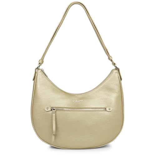 Sac hobo LANCASTER Cuir Grainé Grand Volume pour Ne Plus Manquer d'Espace