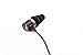 6 Large (L) Black Triple Flange Replacement Eartips Earbuds Ear Adapters for in Ear Earphones with 4.9mm to 6.3mm Nozzle Attachment
