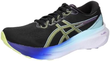 ASICS Kayano 30 Hombre Zapatos para Correr Negro Amarillo