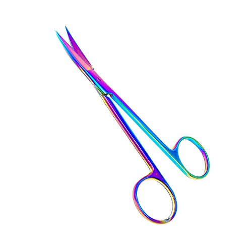 ArtZone Iris Micro Dissecting Lab Scissors Curved 5