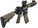 Evike Airsoft - Specna Arms Flex Series Airsoft M4 AEG w/GATE X-ASR (Model: PDW Kmod / 2-Tone Blk-Tan)