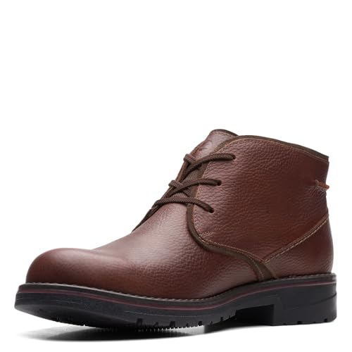 Clarks Mens Morris Peak Leather Outdoor Hiking Boots4