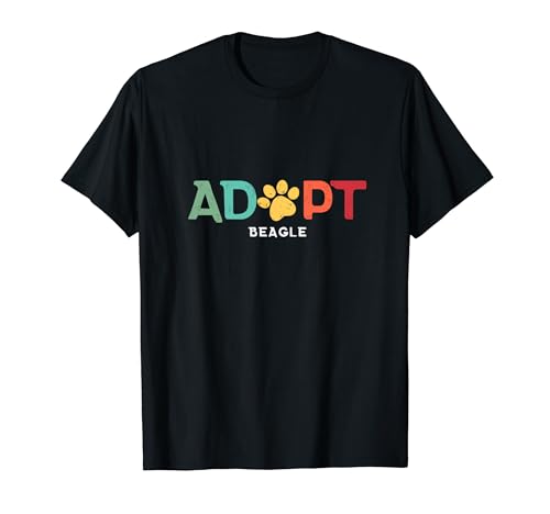 Adopta una mascota de refugio Beagle Dog Animal Rescue Save a Pet Camiseta