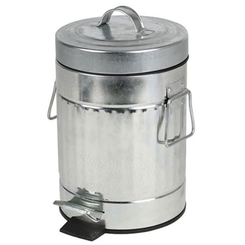 BURI Treteimer 3L American Style Mülleimer Abfalleimer Kosmetikeimer Papierkorb Tonne BURI Treteimer 3L American Style Mülleimer Abfalleimer Kosmetikeimer Papierkorb Tonne