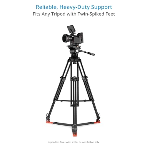 image for PROAIM Heavy-Duty Ground Spreader V1 for Twin Spiked Feet Camera Tripo