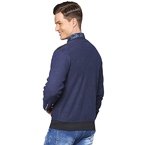 Image of CAHOOT Blue Casual Winter Jacket