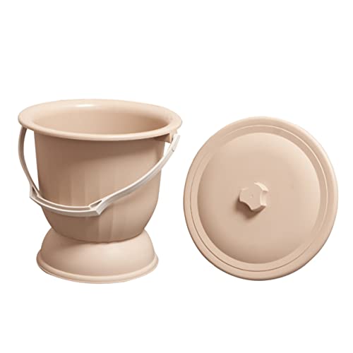 GARVALON 夜間排尿用プラスチック製便器蓋 大人・子供用大容量小便器