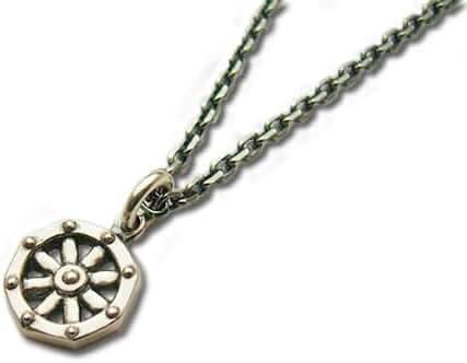 Amazon | [LOVECRAFT] 法輪（小） ペンダントトップ [和風シルバー