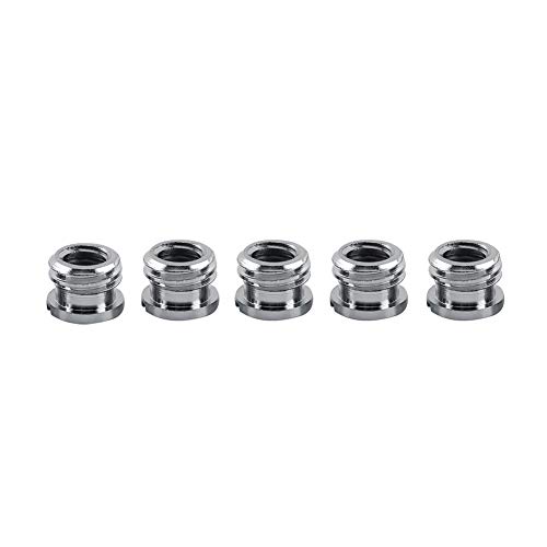 image for Mugast 5Pcs 1/4 Inch to 3/8 Inch Converter Threaded Screws Adapter Mou