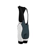 GYTTDERFL Bib Shorts Herren Trägerhose Trägerhose Rennrad Silikon Grippers Hose(C,5XL)