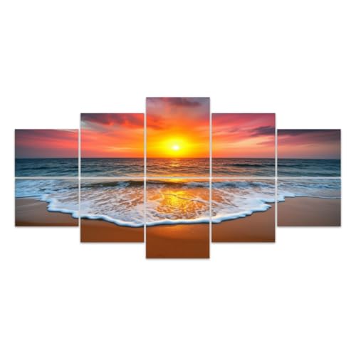 10 Pack Paneles Acústicos Decorativos con Diseño de Playa y Olas, Tratamiento Acústico para Estudio, Oficina y Hogar miniatura 1