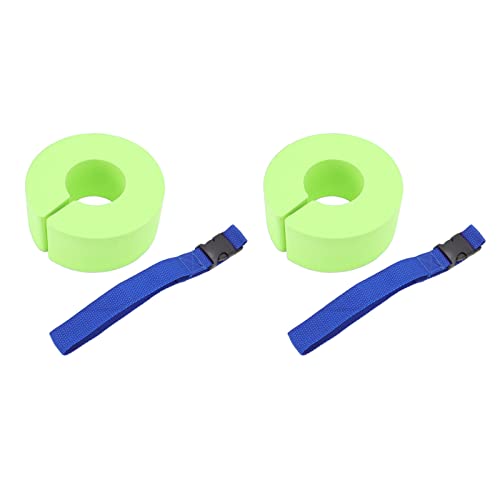 lvifloae Kids Swimming Armbands Arm Float Discs for Pool,2 Pcs Thicken Baby Swim Cuffs EVA Swimming Buoyancy Foam Arm Swmming Equipment Blue Belt for Kids (Belt)