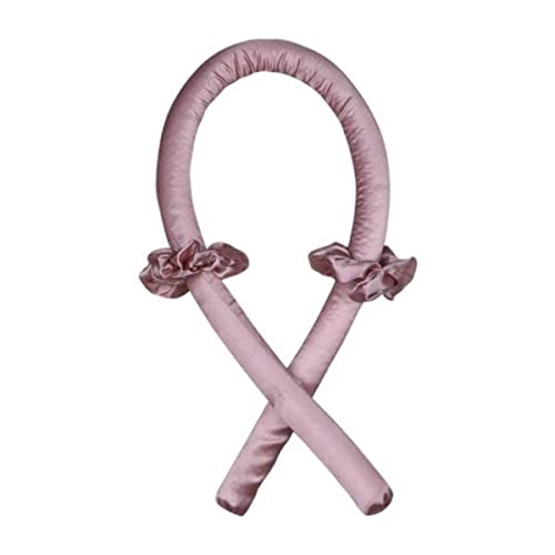 Jojomis 2 pinze per arricciare senza calore, per arricciare i capelli con riccioli rosa