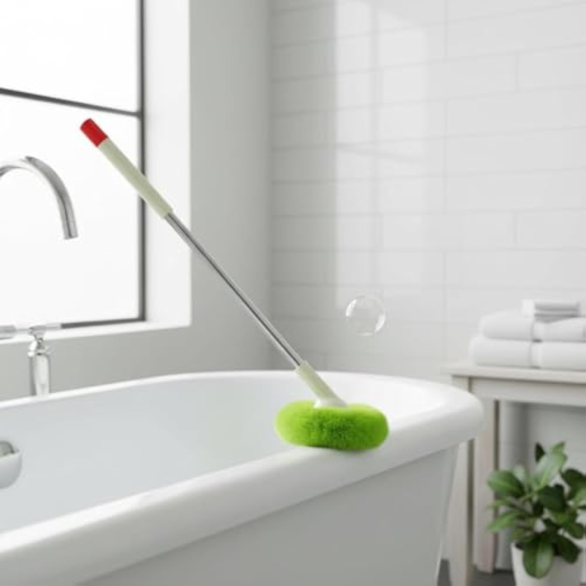 Multi Use Bathtub Scrubber for Easy Cleaning