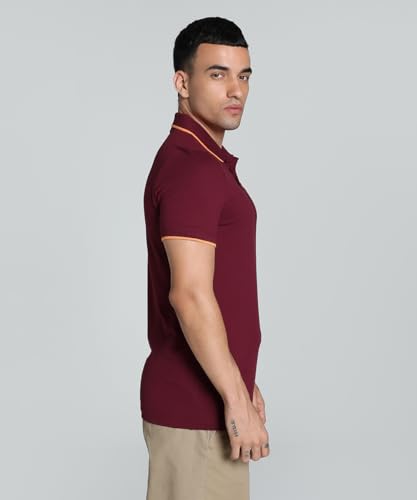 Image of Puma Men's Solid Slim Fit T-Shirt
