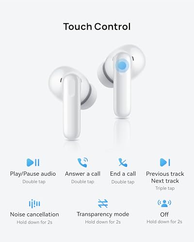Huawei FreeBuds SE 4 ANC Écouteurs sans Fil, autonomie de 50 Heures, Suppression du Bruit multimode pour Les trajets et Le Bureau, écouteurs légers de 4,3 g, Bluetooth 5.4, appels clairs, IP54, Noir