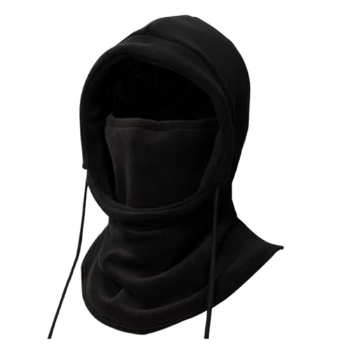 Gorro pasamontañas para bicicleta y esquí al aire libre en color negro