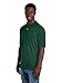 Jerzees Men's SpotShield Stain Resistant Polo Shirts (Short & Long, Short Sleeve-Forest Green, Medium