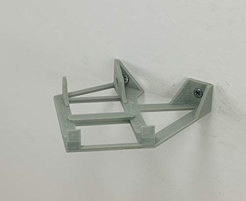 Jabtek Producto Compatible con Echo Show 5 - Soporte de Pared para Montaje en Pared (ángulo de 45 Grados), Color Gris