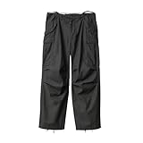 [WAIPER] 米軍 M-65 フィールドカーゴパンツ 初期型 アルミジップ 【WP111】 (JP, アルファベット, XS, CHARCOAL)