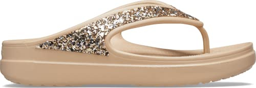 Image of Crocs womens Sloane Glitter Flip